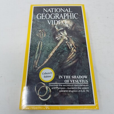 National Geographic In The Shadow of Vesuvius Video Beta New Collectors Ed 1989