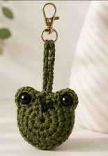 handmade crochet keychain