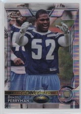 2015 Topps Chrome Rookies Pulsar Refractor Denzel Perryman #183 0j6