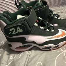 Nike Air Zoom Turf Jet 24 Mid Top Sneaker Gre...