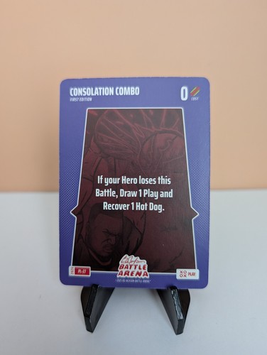 CONSOLATION COMBO 2026 Bo Jackson Battle Arena Play Card SP PL-27