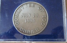 1994 Florida Chamber of Commerce Committee of 100 Diner Medallion Token (Kx-B1)