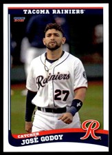 2021 Jose Godoy Choice Minor League Rookie Tacoma Rainiers Marines