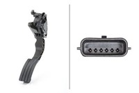 Hella Sensor, Fahrpedalstellung 6PV 009 978-721 FüR Dacia