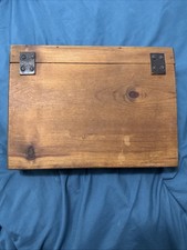 Handmade Vintage Slanted Lap Desk, Leather Hi...