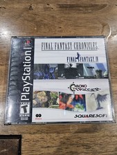 Final Fantasy Chronicles: Final Fantasy IV & Chrono Trigger PS1 Tested CIB