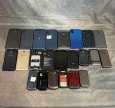 23 Cell Phone Lot Samsung Motorola LG BLU Sony Untested For Parts Repair