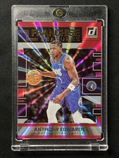 2022 Donruss Franchise Features Anthony Edwards #17 Holo Pink Laser /50 SP RARE