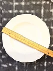 Vintage Indiana Glass White Harvest Grape Set of 7 Dinner Plates 10"