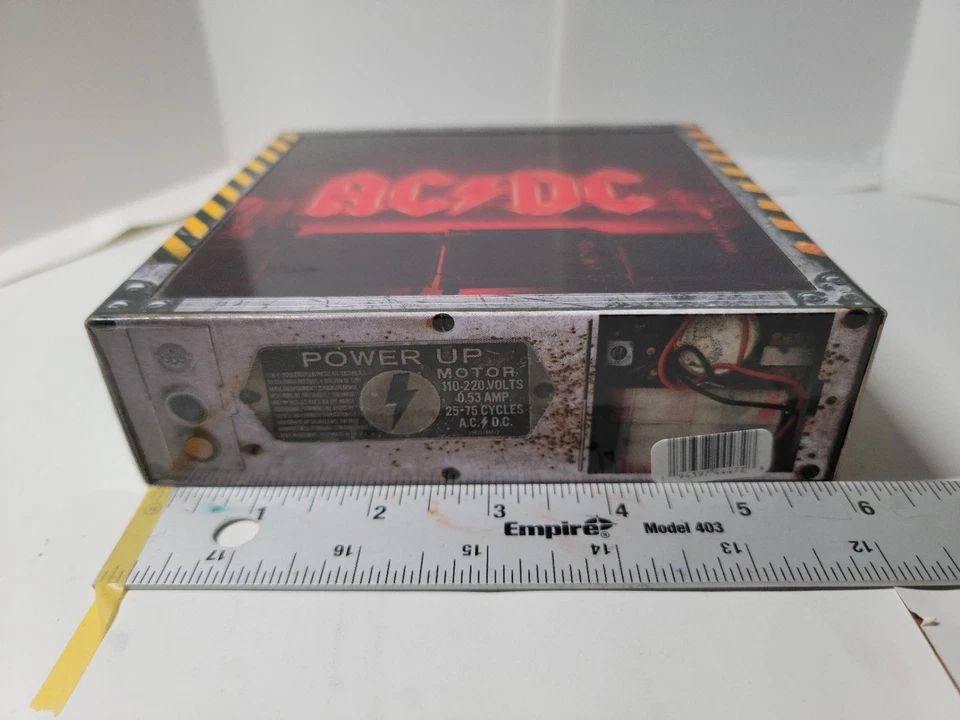 ACDC PWR/UP CD Box Set Limited Edition Deluxe Lightbox Built-in Speaker Foto 3 de 4