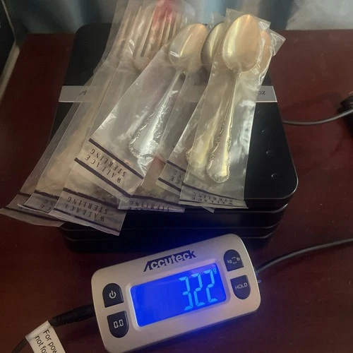 322g .925 (in Bags) Sterling Silver Flatware Wallace Shenandoah Spoons & Forks