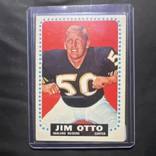 1964 Topps Jim Otto #148 Oakland Raiders T.C.G. AFL Football Card Season 1964