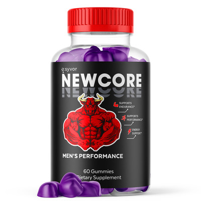 (1 Pack) Newcore for Men Advanced Formula New Core Vitamin Supplement 60 Gummies