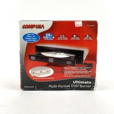 NEW CompUSA Ultimate Multi-Format DVD Burner Model: DH-20A1P46C