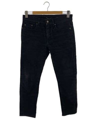 SAINT LAURENT 17SS Pantaloni skinny taglia 30 cotone nero 484345