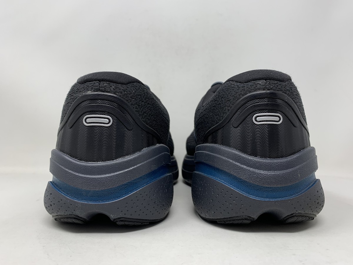 Men's Brooks Ghost Max 2, Ebony/Cockatoo/Blue Sapphire, 12 4E