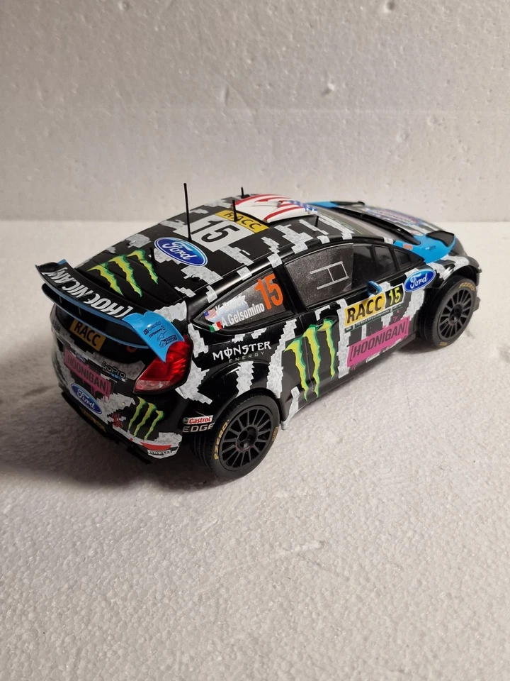 IXO Ford Fiesta RS WRC No15 Monster Ken Block 1:18 - Image 4 of 4