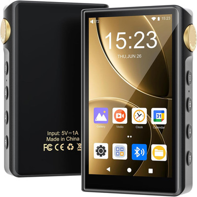 Hifi MP3 Player Mit Bluetooth Und Wifi, ZAQE Android 12 Hi-Res Music Player, Los