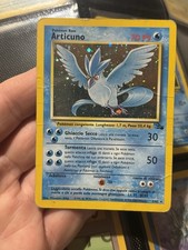 Articuno 2/62 Set Fossil Rara HOLO Carta Pokemon Italiana Poor Heavily Played