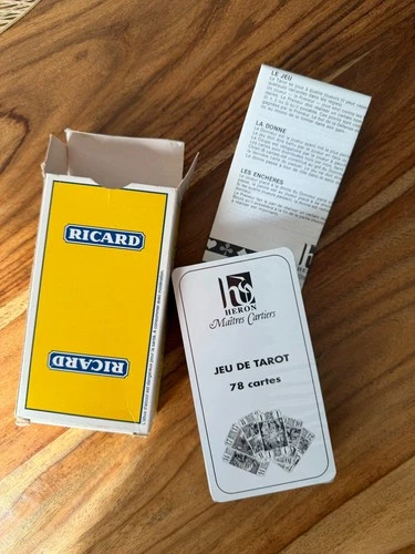 RICARD Advertising Tarot Set - 78 Cards - Vintage