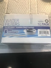 Water Filters & Pre-Filter Sponges For PETLIBRO® Stainless Steel, 12 Pack