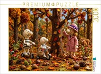 Calvendo Puzzle Herbstfreude Im BläTterwald | 2000 Teile Lege-GrößE 90X67Cm Foto