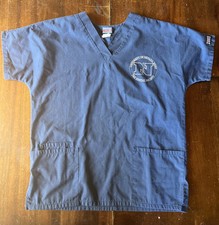 Scrub Top Blue Size Small Cherokee, University Of Nevada Reno Pre Dental Society