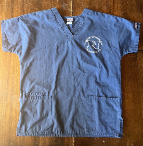 Scrub Top Blue Size Small Cherokee, University Of Nevada Reno Pre ...