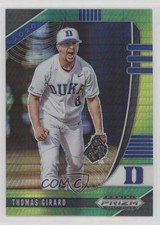 2020 Panini Prizm Draft Picks Green & Yellow Hyper Thomas Girard #PDP162 1m8