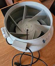 SystemAir  RVK 315E2-L1 Inline Duct Fan 12" 300mm Hydroponics Ventilation Used