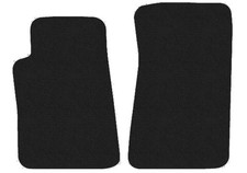 Vorne Autoteppiche für Chevrolet Camaro V 2009-2015, Anthrazit Velour