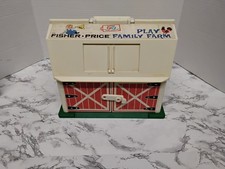 Vintage MCM 1967 Fisher-Price Play Family Farm Pieces / Accessories