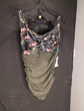 Hanna Nikole Womens Plus Size One Piece Swimsuit 18 Plus Sport Beach Breathab...