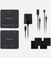 Monoprice Blackbird HDMI Extender 55m PoC IR Kit. Loop Out 24181, 4K60Hz