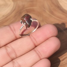 Ethiopian Opal Gemstone 925 Sterling Silver Ring Handmade Jewelry Ring For Gift