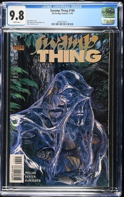 Swamp Thing #160 CGC 9.8 WP NM/MT DC/Vertigo Comics 1995 John Totleben Cover  