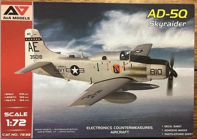 A&A Models 1/72 Douglas AD-5Q Skyraider