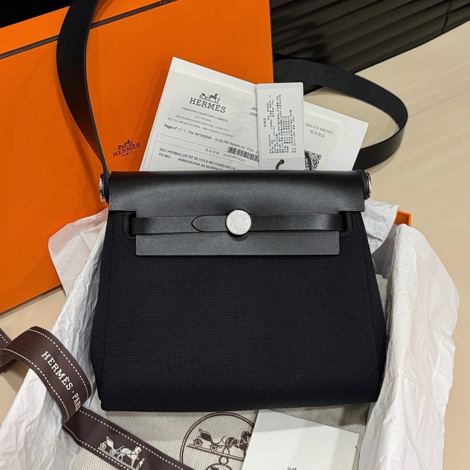 Authentic Pre‑Owned Hermès Herbag Zip Mini