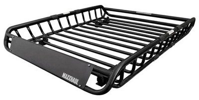 MaxxHaul 70115 Steel Roof Rack Cargo 46'' x 36'' x 4-1/2'' Rack, Black 