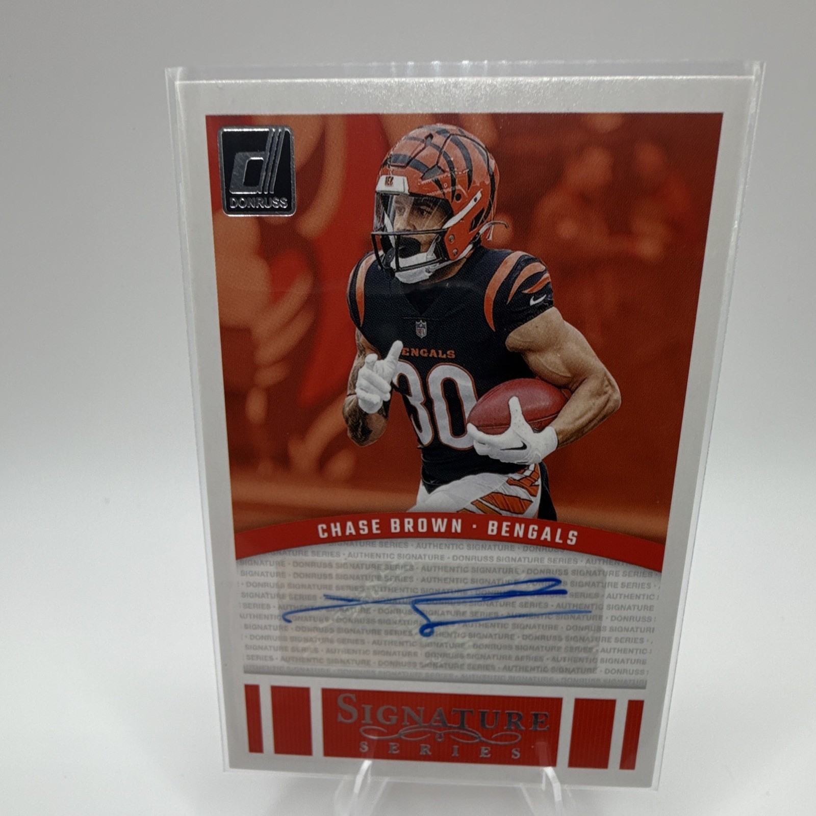 Panini Donruss Football 2024 Signature Series Chase Brown Auto #SSE-CBR Bengals
