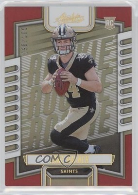 2023 Panini Absolute Rookies Red Spectrum 98/100 Jake Haener #135 Rookie RC 1my2