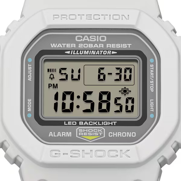 Casio G-SHOCK New Cloth Band Series DW-5600MNC-7A8JF Gray/Neon