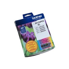 Brother LC30133PKS XL High Yield Ink Cartridges 3-Pack CMY Exp 2027.09