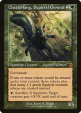 MTG English Chatterfang, Squirrel General (Retro Frame) (Foil Etched) NM Foil