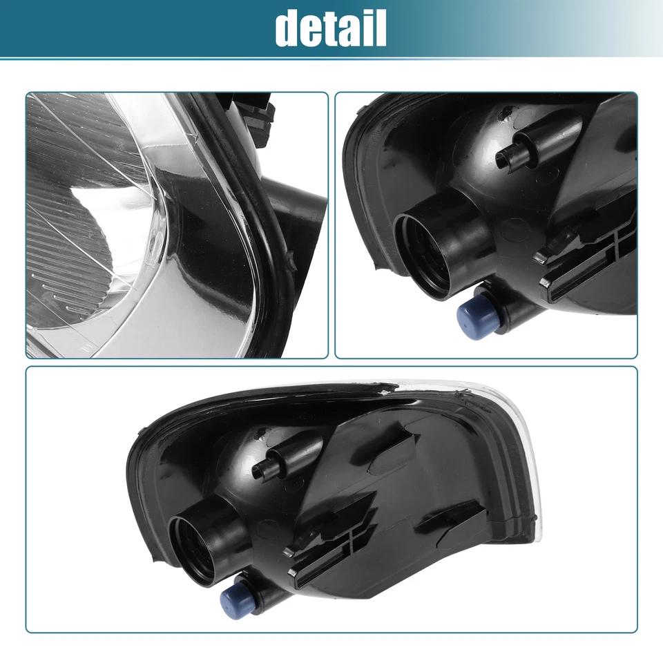 Par de luces de señal de giro transparentes para Volvo S80 1999-2006 Foto 4 de 4