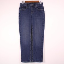 Riders by Lee Jeans Womens 8P Dark Blue Western Stretch Denim Fits29x28.25