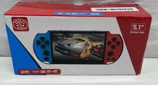 X7 Plus Handheld Portable Game Console 5.1 Inch Screen - Tested Works