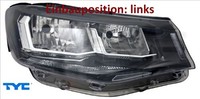 TYC 20-19210-05-2 Hauptscheinwerfer Links Scheinwerfer Frontscheinwerfer FüR VW