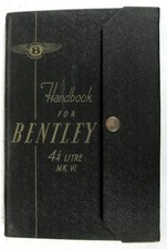 Bentley 4 14 Litre Mk Vi Car Owners Handbook 1947 7