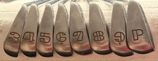 Vintage Spalding Executive 3-PW Iron Set Right Handed Medium Flex Steel Shafts
